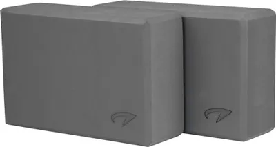 Zdjęcie produktu dla Blok do jogi Avento 2 sztuki Szary 23 x 15 x 7,6 cm Szary 23 x 15 x 7,6 cm