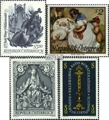 Produktbild von Briefmarken Österreich 1967 Mi 1236,1237,1238,1239 (kompl.Ausg.) postfrisch Sondermarken