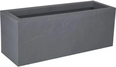 Produktbild von Blumentopf EDA Grau Polypropylen 79,5 x 29,5 x 29,5 cm