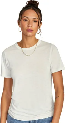 Produktbild von Rvca Downtown Kurzarm-t-shirt Weiß S Frau Weiß S