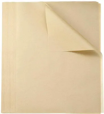 Produktbild von Vierkant Hamburgerpapier 20 x 30 cm Houtfarbe 500 Stück