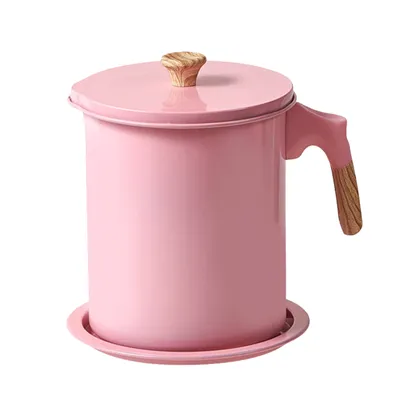 Immagine prodotto di Contenitore del grasso della pancetta, serbatoio del filtro dell'olio della maglia, vaso di stoccaggio dell'olio