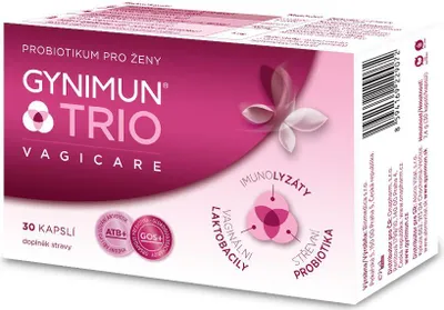 Zdjęcie produktu dla GYNIMUN trio vagicare 30 kapsułek