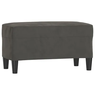Obrázok produktu pre vidaXL Lavica Dark Grey 70x35x41 cm Velvet
