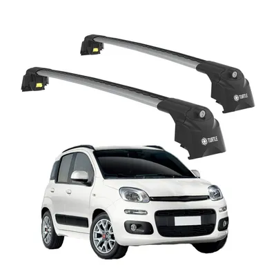 Immagine prodotto di TETTO TURTLE AIR-2 , Argento FIAT PANDA 319 2012 - 2024 (HATCHBACK)