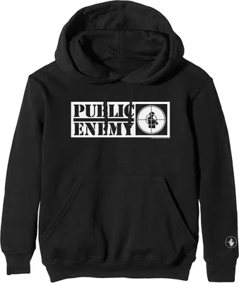 Obrázek produktu pro Public Enemy - Mikina s kapucí "Crosshairs" pro muže/dámy Uni RO2955 (XXL) (Black)