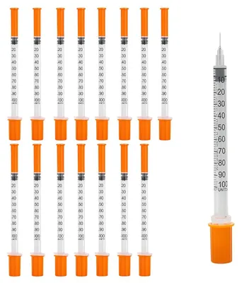 15er-Pack 1-ml-Präzisionsspritzen – Einweg-Dosierhilfe mit Skala