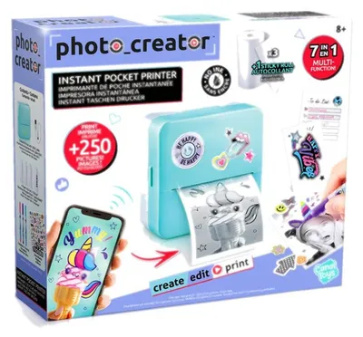 Zdjęcie produktu dla Canal Toys Instant Pocket Printer, 8 lat(a), Wielobarwny