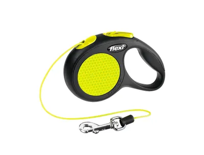Produktbild von flexi New NEON XS Seil 3 m schwarz