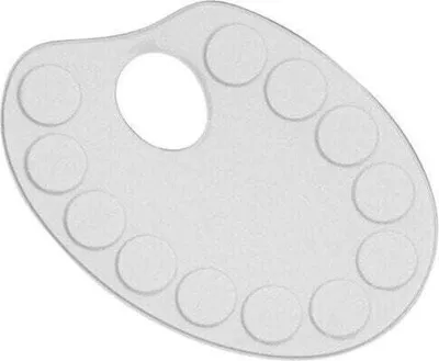 Obrázek produktu pro Kreul Oval Malířská paleta 18,5 x 12,5 cm