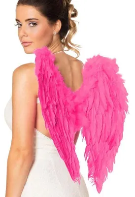 Productafbeelding van Boland 8712026528230, Vleugels, Volwassen, Dames, Veer, IJzer, Papier, Polyester, Roze, 500 mm