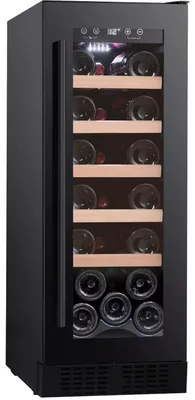 Image de Cave à vin encastrable sous plan 20 bouteilles - Climadiff - CBU20S2B -