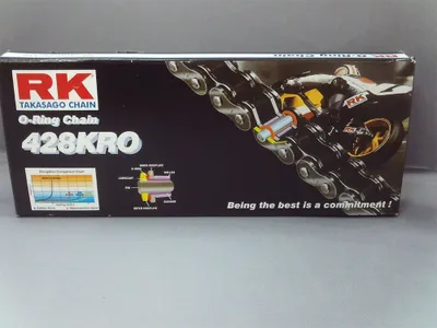 Image de Chaîne RK 428 KRO 134 C, couleur grise/grise, ouverte