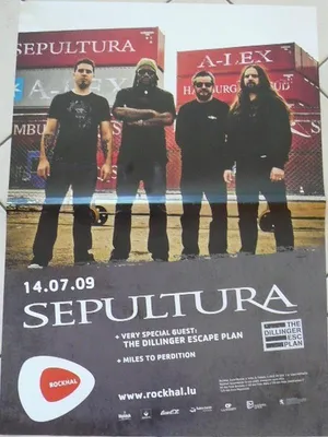 Obrázek produktu pro Sepultura - PLAKÁT - 40x60 cm