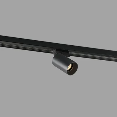 Image de spot triphasé sur rail STAN GU10 noir