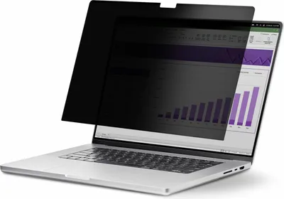 Obrázek produktu pro StarTech.com 156T6-PRIVACY-SCREEN, 39,6 cm (15.6"), 16:10, Laptop, Bezrámečkový privátní filtr na monitor, Anti-blue, Proti odleskům, Ochrana soukromí, 100 g