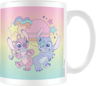 Obrázok produktu pre Lilo & Stitch - hrnček na kávu "Planetary" PM11500 (jedna veľkosť) (biela/farebná)