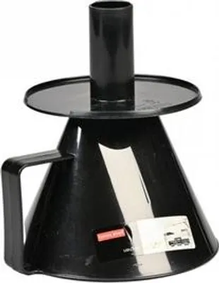 Produktbild von Kaffeefilterhalter mit Ausguss - 1x4 - Schwarz - Küchenzubehör