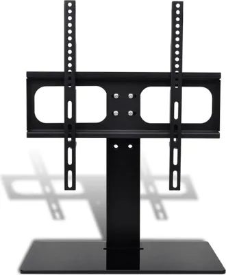 Produktbild von vidaXL TV Halterung mit Sockel Eisen Schwarz 23" - 55"