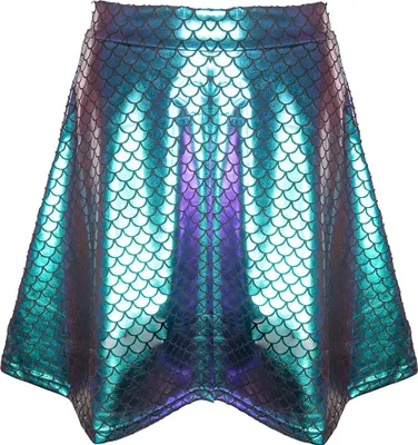 Produktbild von Rock Meerjungfrau lila türkis L/XL