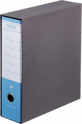 Immagine prodotto di Brefiocart NERO& raccoglitore ad anelli A4 Nero, Blu