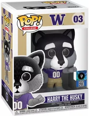Produktbild von Funko POP! College UW Harry Der Husky 03