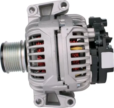 Produktbild von HELLA 8EL 012 428-351 Lichtmaschine Generator LiMa 120A 12V passend für MERCEDES-BENZ E-Klasse Limousine (W211) C-Klasse Limousine (W203) CLK (C209)
