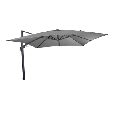 Produktbild von Lesli Living Ampelschirm "Virgo Flex" Grey 3x3m