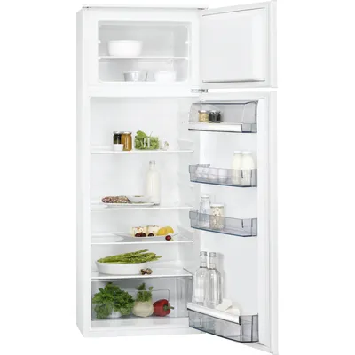 Produktbild von AEG 5000 ColdSense / Einbau Doppeltür - Kühlautomat / 1446 mm / 218 L / Schlepptür SDE614F1AS Weiß