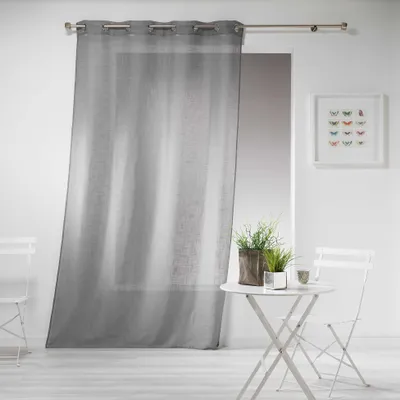 Produktbild von haltona Panel Ösen, Polyester, Grau, 240 x 140 cm  - Douceur d'intérieur