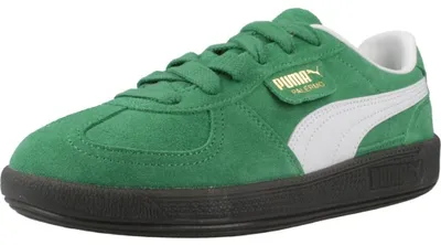 Produktbild von PUMA PALERMO JR Unisex Kinder Sneaker Sportschuh Freizeitschuh in Grün für den Alltag