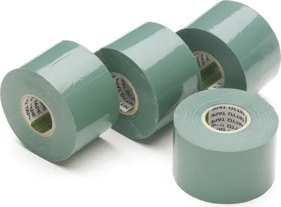 Image de 4 Nitto - Ruban Adhesif Isolant - Vert - 50 Mm X 20 M