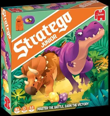 Produktbild von Stratego Junior Dinos, Brettspiel, Strategie, 4 Jahr(e), 20 min, 20 min