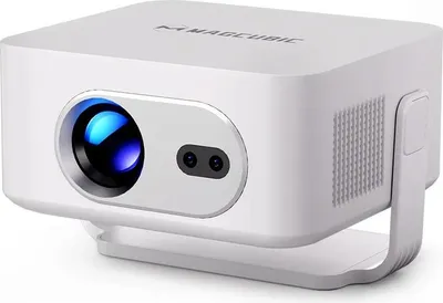 Produktbild von HY300MAX Beamer - Mini LED Projektor - 400 ANSI Lumen - 8K Eingang, native 720p - WiFi 6, Bluetooth 5.4 - Autofokus, automatische Trapezkorrektur, tragbar