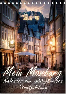 Produktbild von Mein Marburg (Tischkalender 2025 DIN A5 hoch), CALVENDO Monatskalender