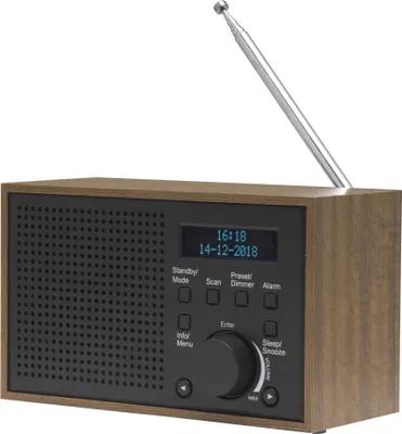 Produktbild von Denver Radio UKW DAB+ Digitalradio DENVER DAB 46 dark grey