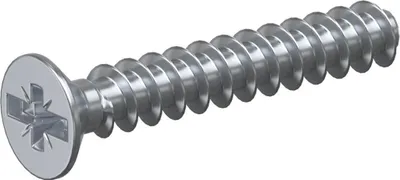 Produktbild von Kaiser Geräteschraube, PlusMinus Ø 3,2 x 20 mm, gvz, Packung mit 1 Stk.