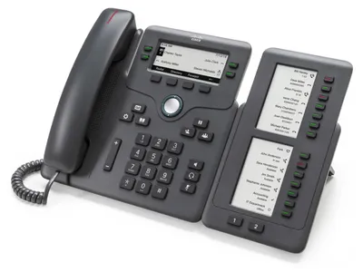Produktbild von Cisco IP Phone 6800 Key Expansion Module - Funktionstasten-Erweiterungsmodul für VoIP-Telefon - für IP Phone 6821, 6841, 6851, 6861, 6871