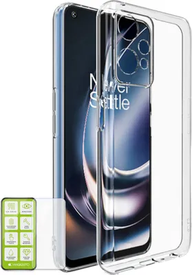Produktbild von Für OnePlus Nord CE 2 Lite Silikon TPU Hülle + H9 Glas Handy Tasche Etui Case