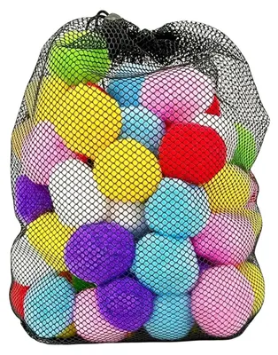Image de Jeu de 60 balles aquatiques pour jouer en extérieur