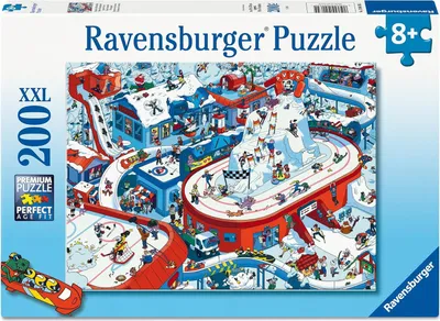 Immagine prodotto di Ravensburger - Children's Puzzle - 200 XXL Pieces - Winter Sports - Ages 8+ - Premium Quality Puzzle - Fantastic - 12004265