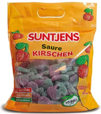 Produktbild von Saure Kirschen Veggie Sun1100g
