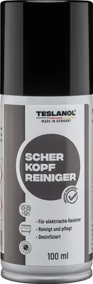Zdjęcie produktu dla Teslanol środek do czyszczenia głowicy golącej 100 ml