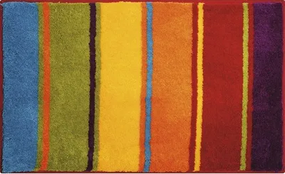 Produktbild von Grund Badteppich SUMMERTIME - 100% Polyacryl SUPERSOFT, Farbe:Multicolor, Größe:65x115 cm