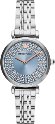 Produktbild von Emporio Armani Analoguhren für Frauen Mjaltina silber One size