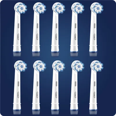 Immagine prodotto di Testina per spazzolino Oral-B Sensitive Clean 80339602 10 pz. bianco