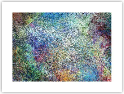 Produktbild von Poster - Poster ohne Rahmen - Abstraktion modern - 40x30 cm - Wand Bild - Wanddeko - Wandbilder - Kunstposter - Wandposter - Bilder - Kunstdruck - Wanddekoration - Wandbild - P2XAA40x30-3668