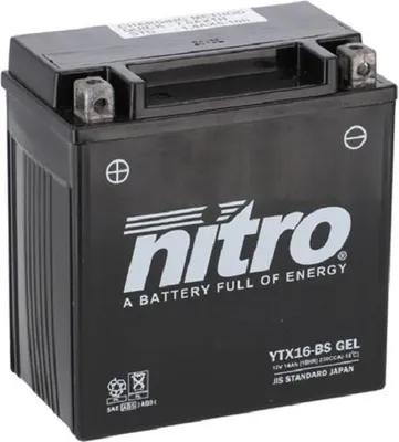 Immagine prodotto di Batteria | Nitro | NTX16 / YTX16 | 14AH | GEL