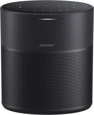 A black Bose Home Speaker 300.