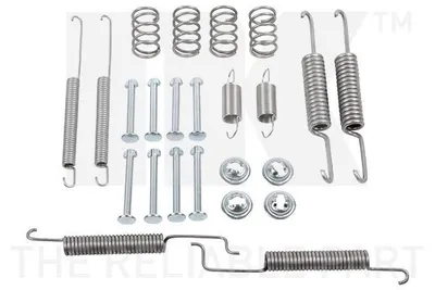 Produktbild von NK Zubehörsatz Bremsbacken 7947569 Hinten für VW GOLF II (19E, 1G1)